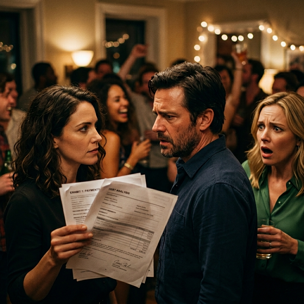 He Told Everyone I Was a Freeloader… Until I Revealed the Truth at My Own Party