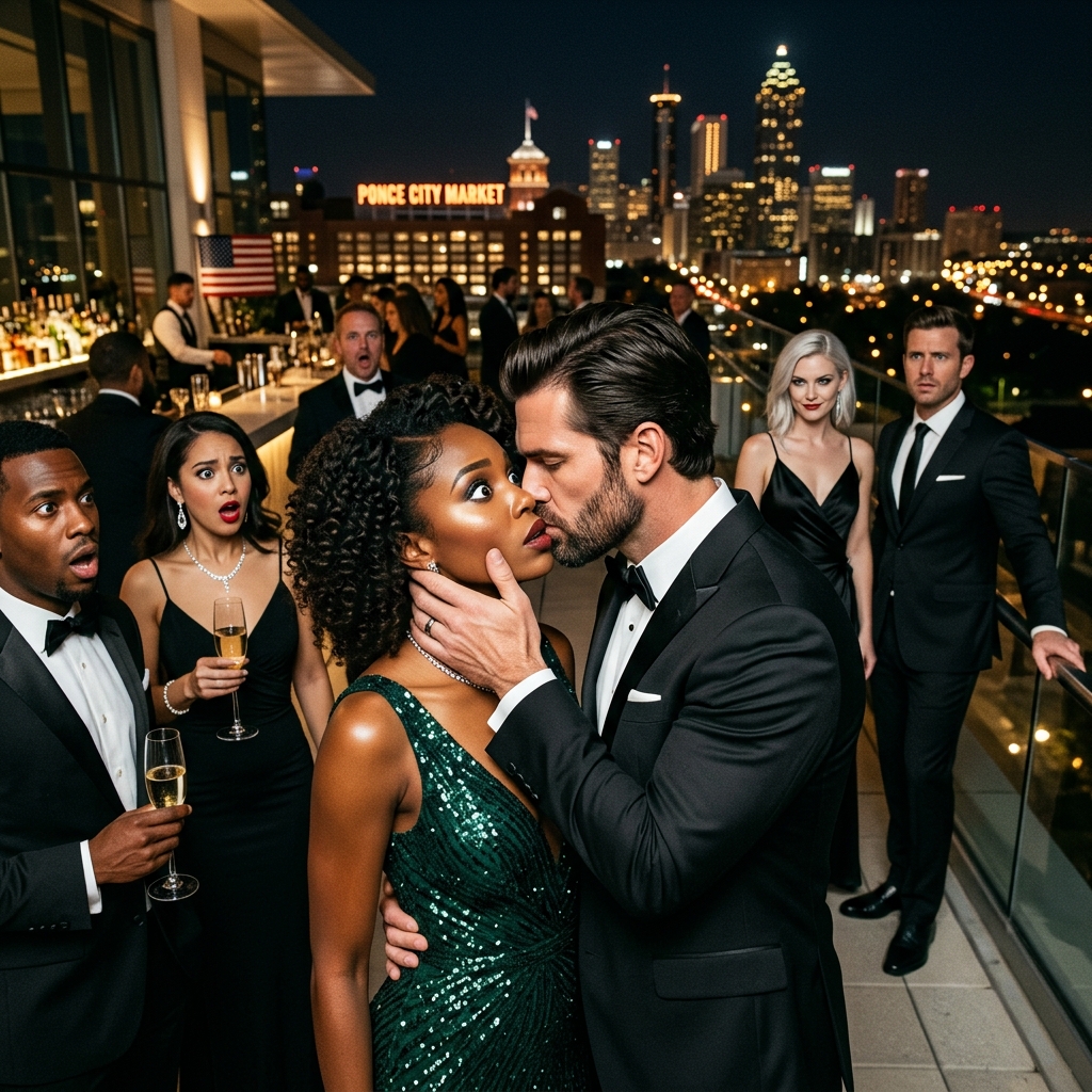 My Ex Husband’s New Wife Smirked at Me All Evening… Then the Man She Feared Most Kissed Me in Front of the Entire Party