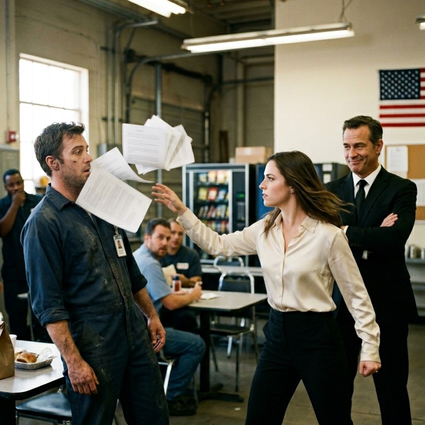 [FULL STORY] She Handed Me Divorce Papers in Front of My Boss… She Didn’t Know I Owned His Company