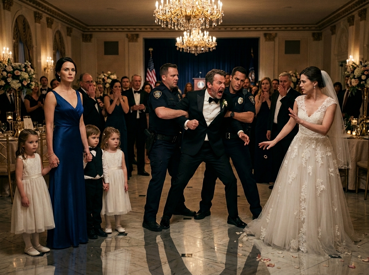 [FULL STORY] He Called My Kids “Not His” — Minutes Later, Police Dragged Him Out of His Own Wedding