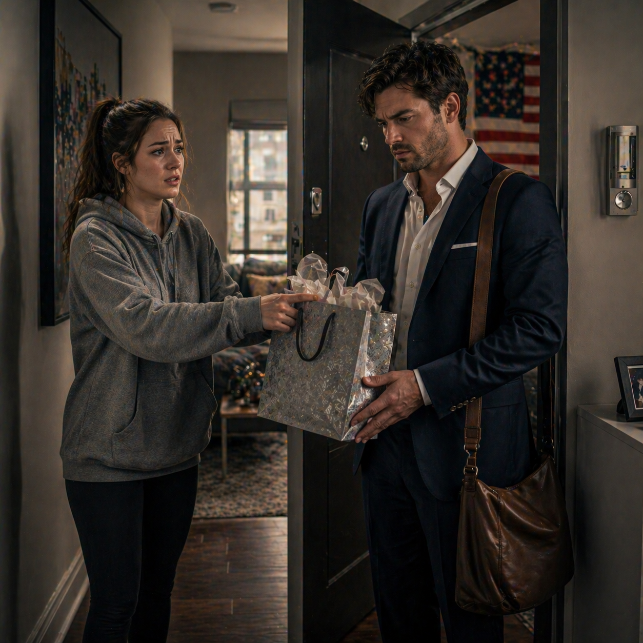 [FULL STORY] My girlfriend demanded privacy in our home to be with her male "best friend", then a frantic gift changed everything.