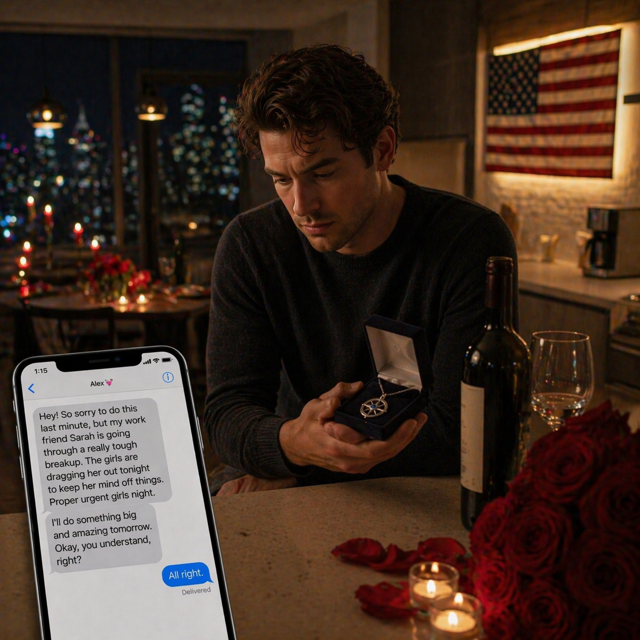 [FULL STORY] My girlfriend texted me on Valentine’s Day:"I'm going to dinner with the girls, we’ll do something