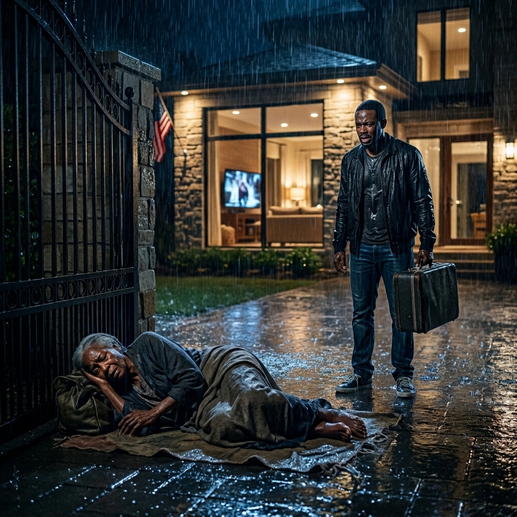 He Sent Money Home For 7 Years… Then Found His Mother Sleeping Outside The Gate