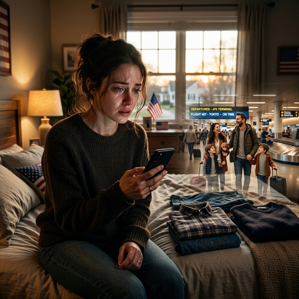 He Said They Couldn’t Afford The Trip… Then I Saw Him At The Airport Without Me