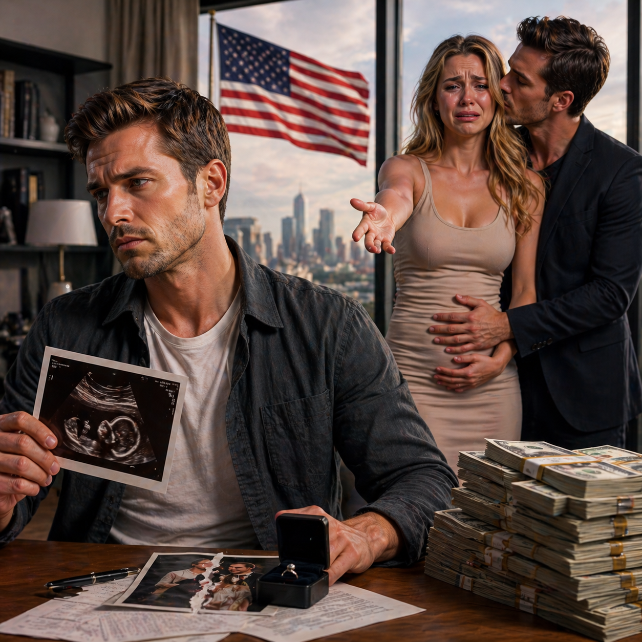 [FULL STORY] She Said “He’s Just a Friend” — Then Announced She Was Pregnant With His Baby