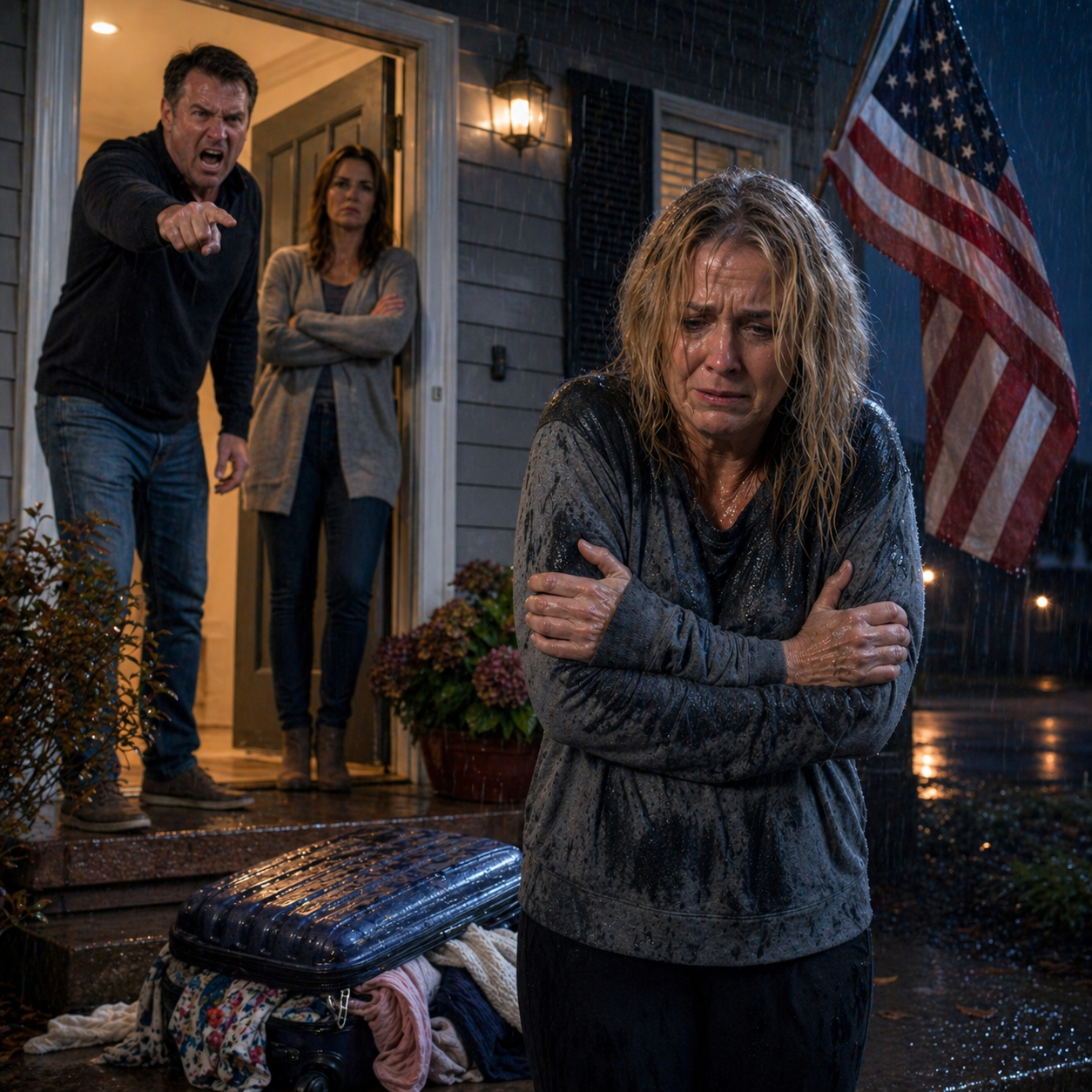 [FULL STORY] My Husband Threw Me Into a Storm at 52… Because My Sister’s Lie Destroyed Everything