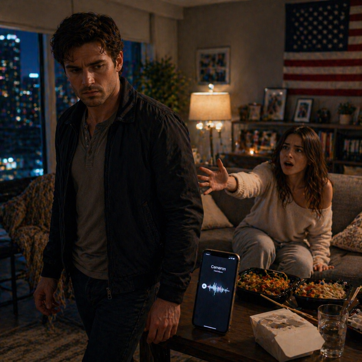 [FULL STORY] While I was watching a movie with my fiancée on her phone,a voice message suddenly started playing