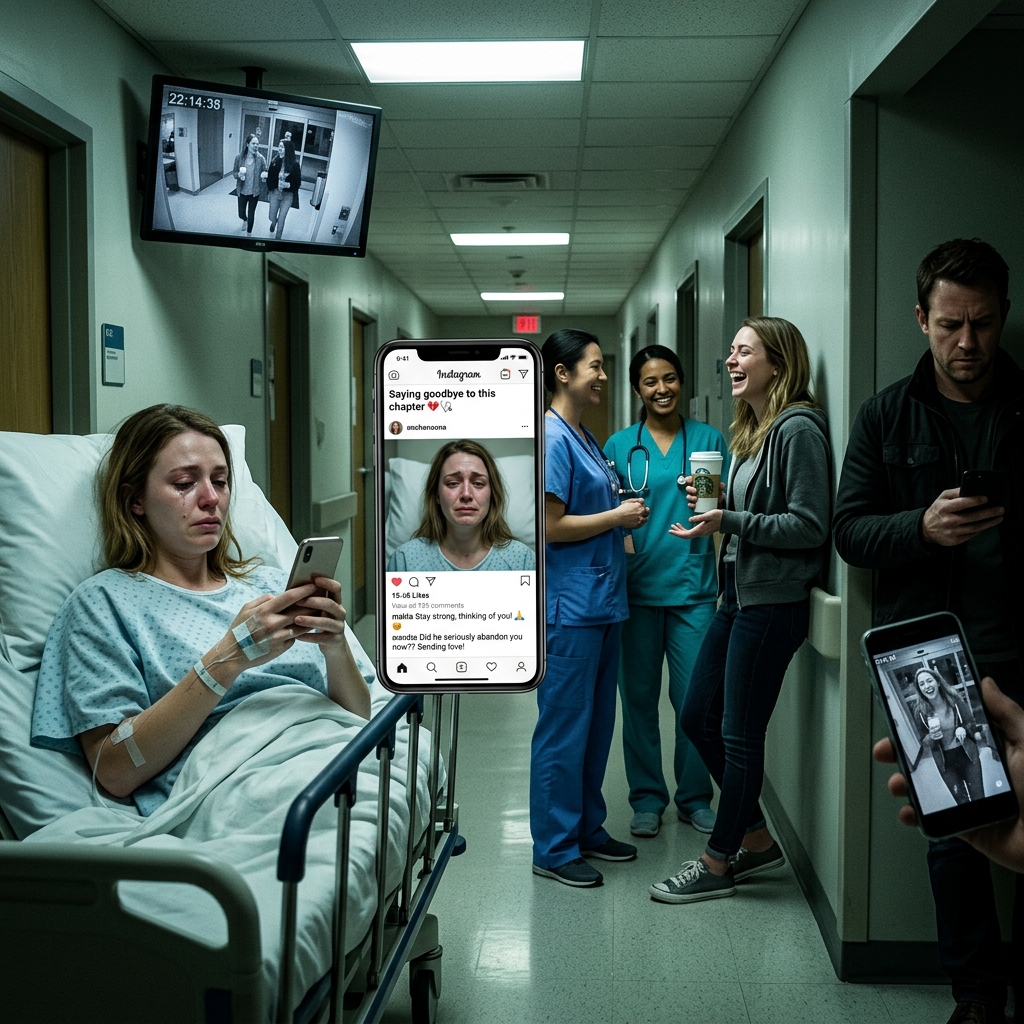 She Faked a Hospital Emergency to Frame Me—So I Posted the Security Footage