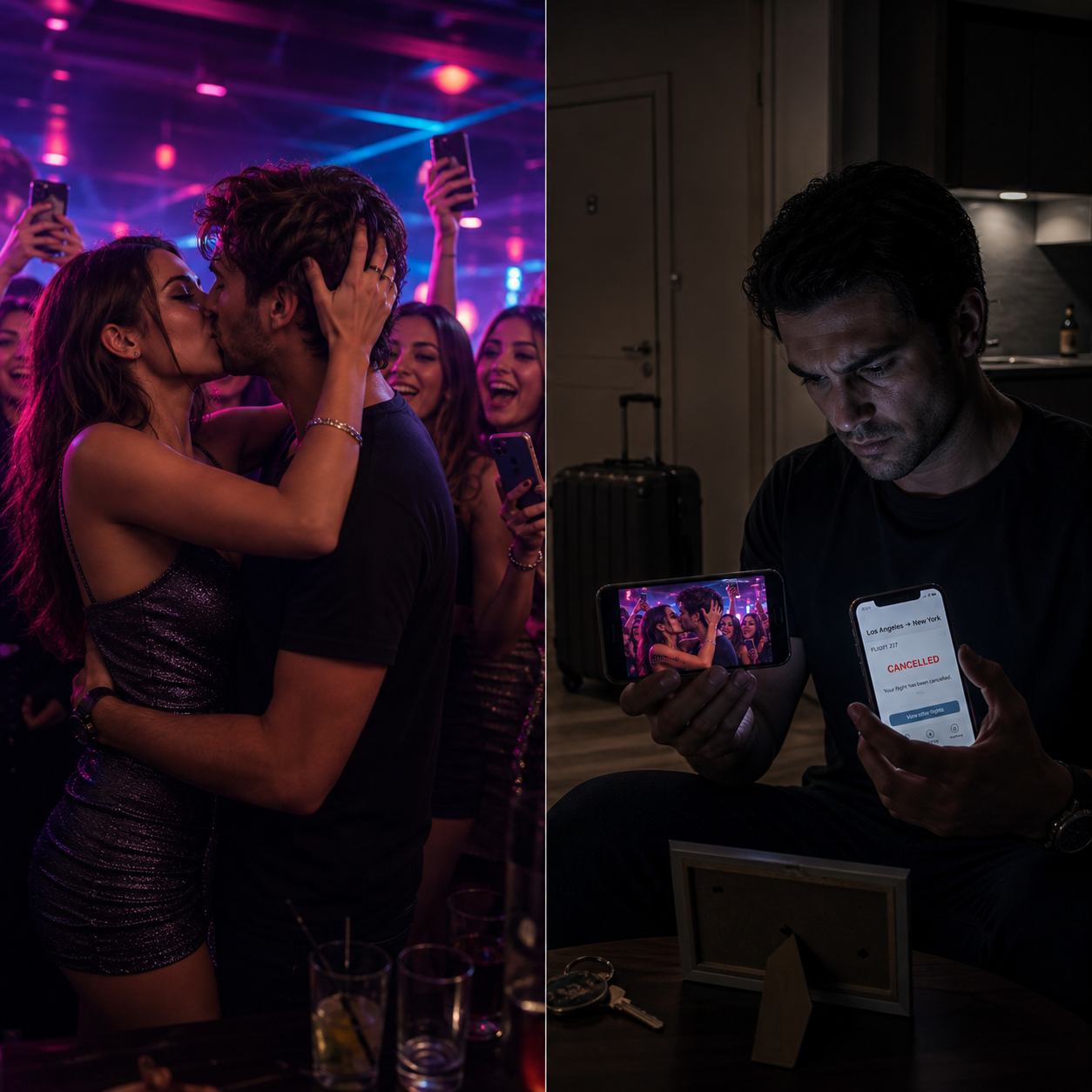 She Posted Herself Cheating “Single for the Weekend”… So I Canceled Her Flight Home