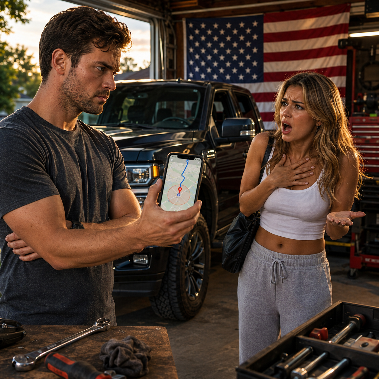 My Girlfriend Said She Needed My Truck For Her Mom — Then The GPS Showed A Two-Hour Stop At A Motel