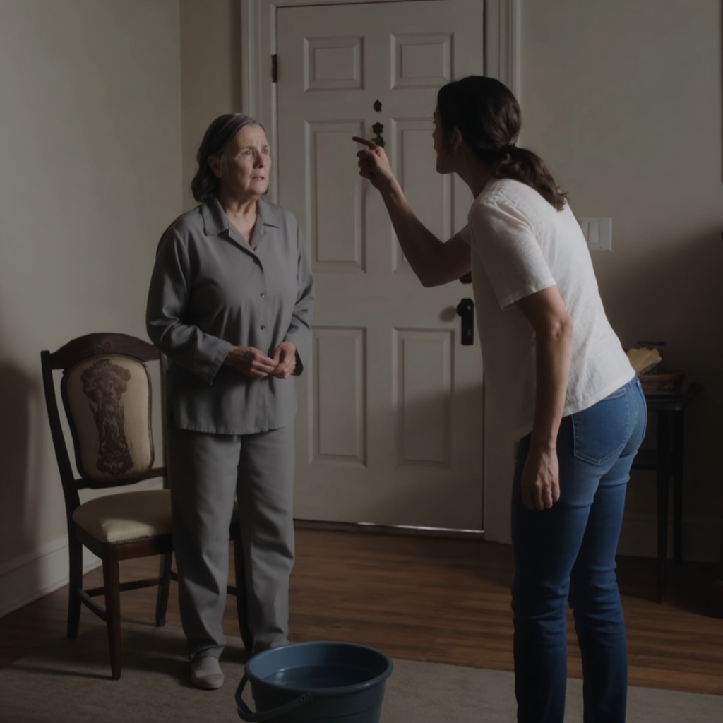He Came Home Early—Found His Mother Soaked, Trembling Alone.