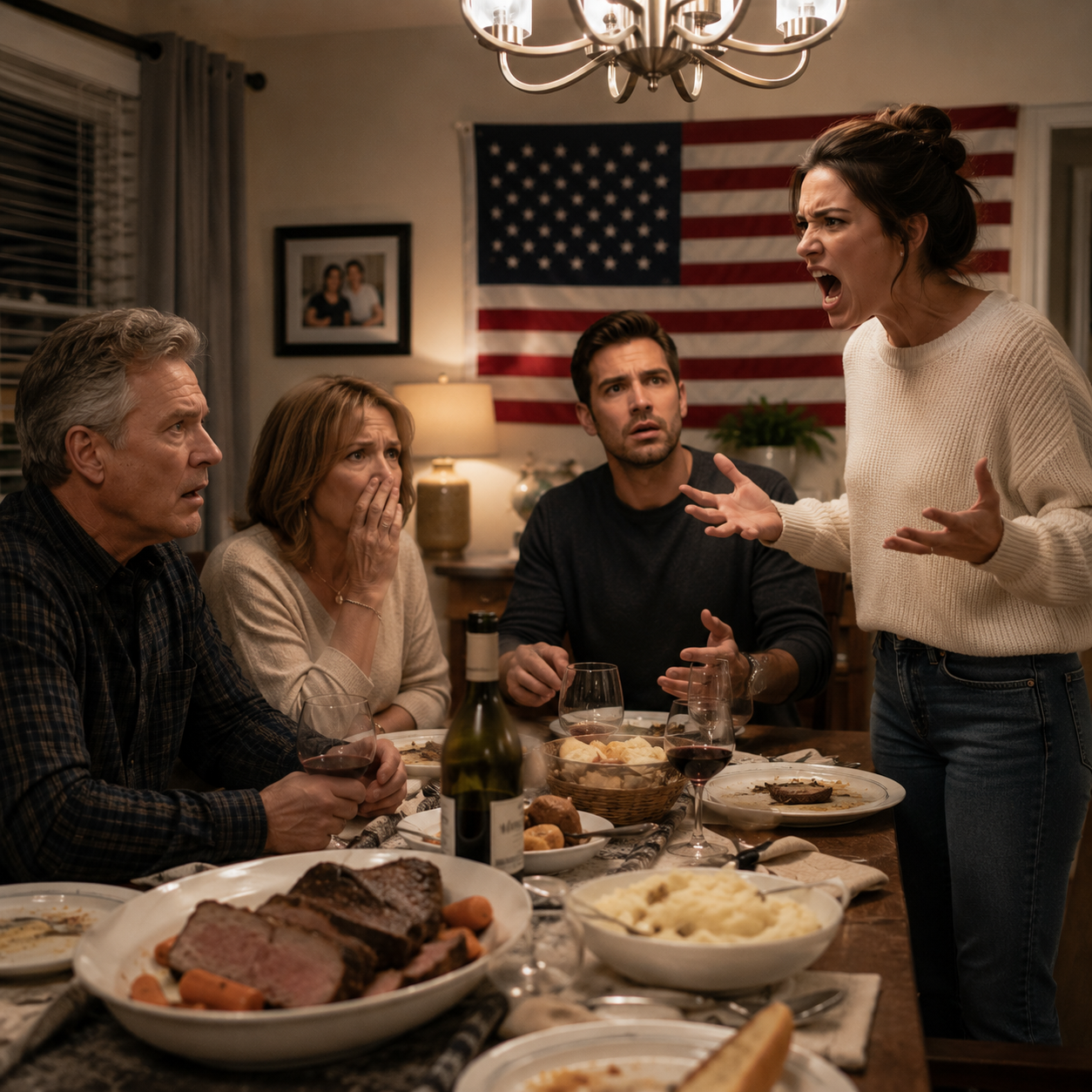 My Wife Screamed At Dinner I Hate Your Family!.They're Toxic And I Want A Divorce!