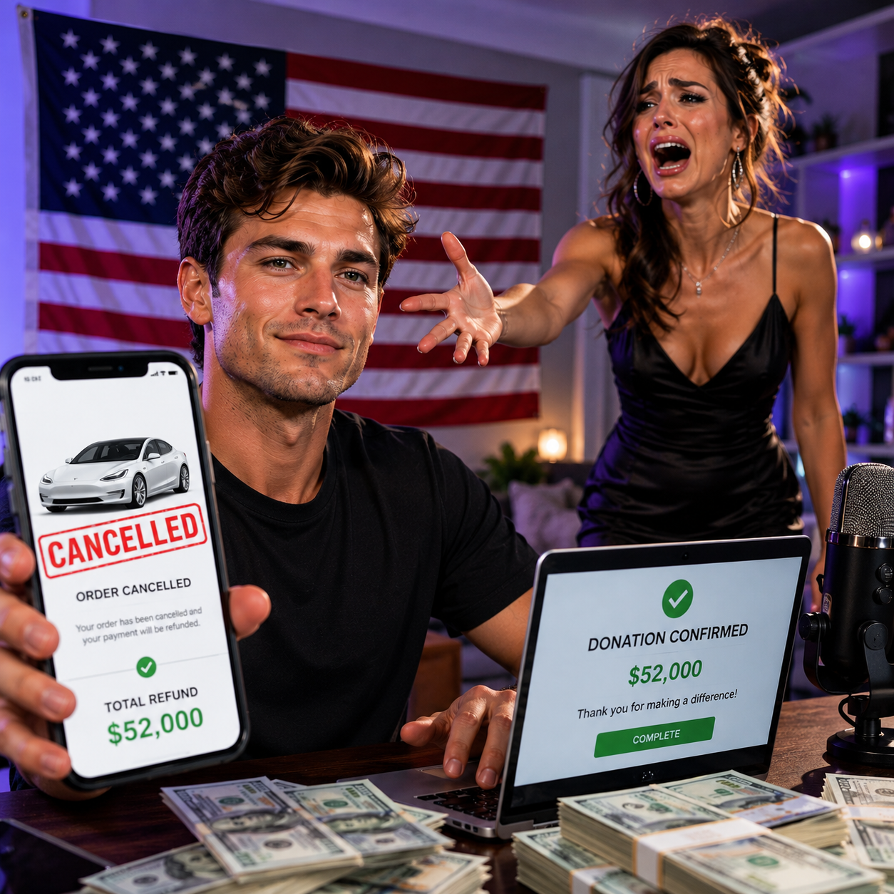 My Girlfriend Bragged She Manipulated Me Into Buying A Tesla — So I Donated The Money Live