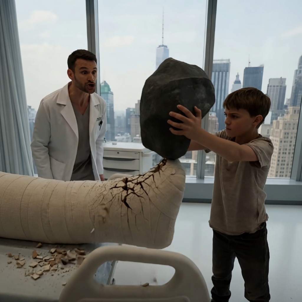 The Boy Who Broke the Cast