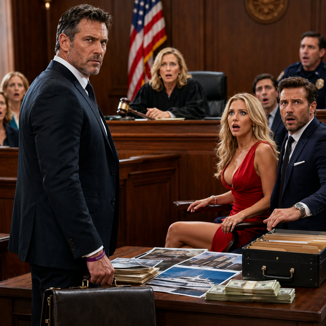 My Ex Laughed As I Entered The Courtroom Her New Man Whispered 'He's Cheating Wife