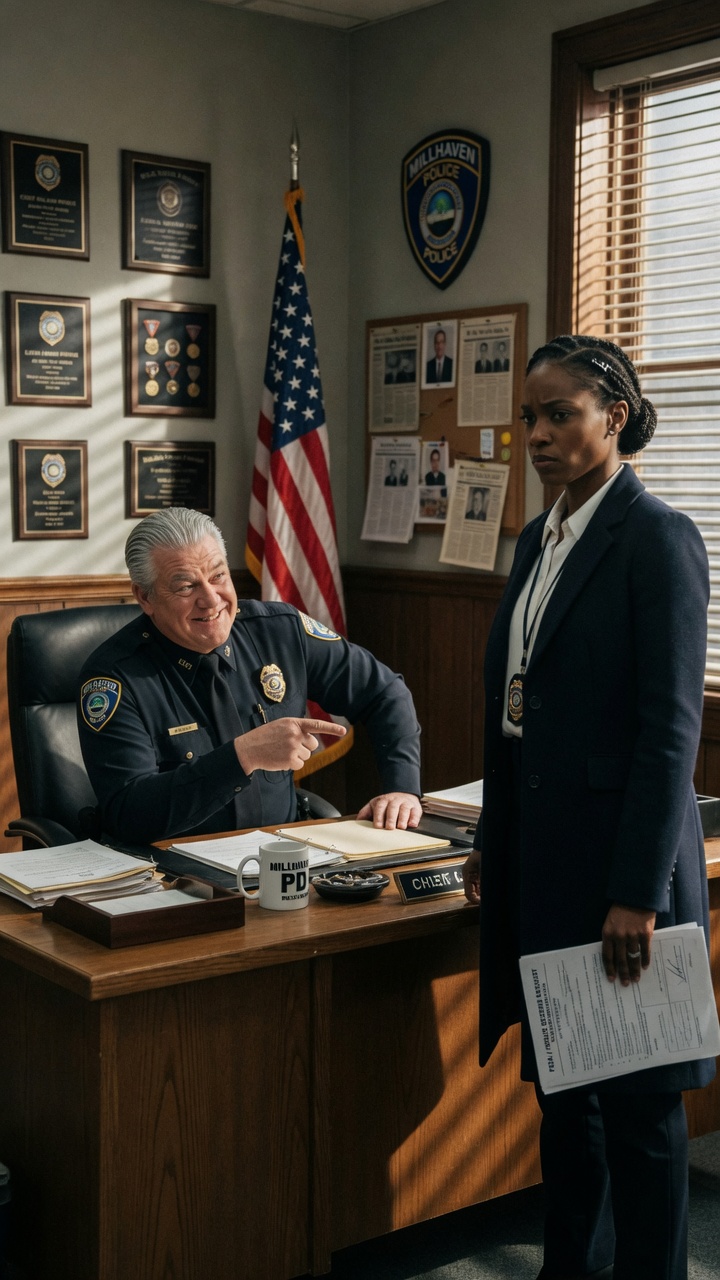 The Police Chief Mocked the Black Woman Asking for Her Father’s File, Until She Opened the Case That Buried Him